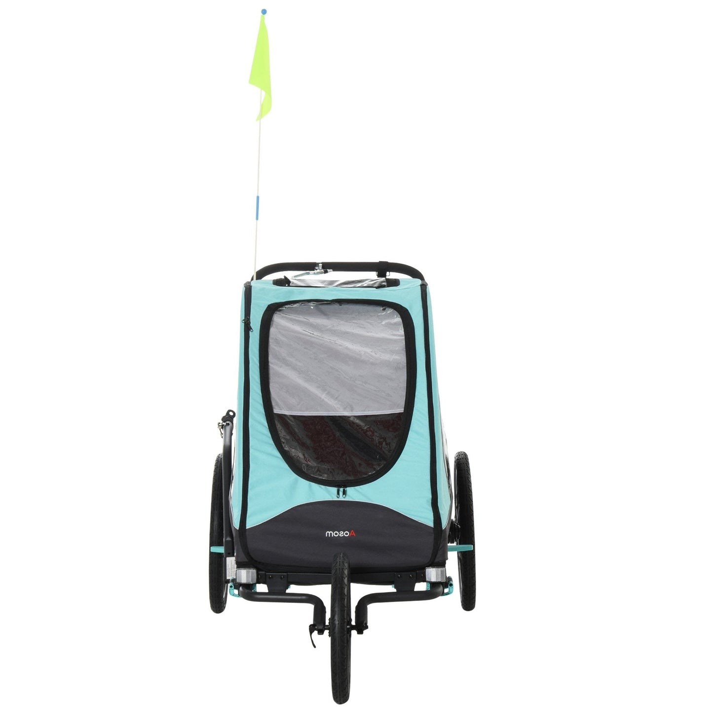 Foldable 3 in 1 Kids Bike Trailer Wagon Cart