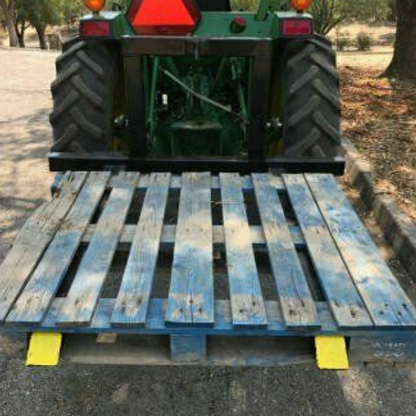 Clamp On Skid Steer Pallet Loader Fork Attachment