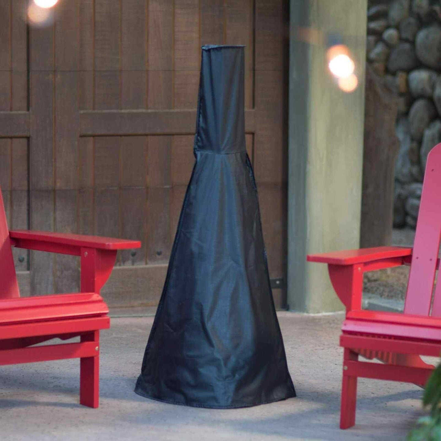 Modern Wood Burning Outdoor Steel Chiminea Fireplace