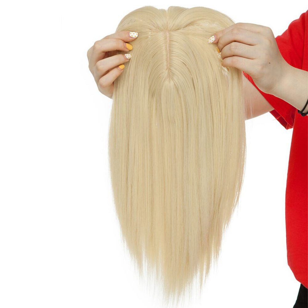 Clip On Hair Topper Pieces Synthetic Wiglet For Women.