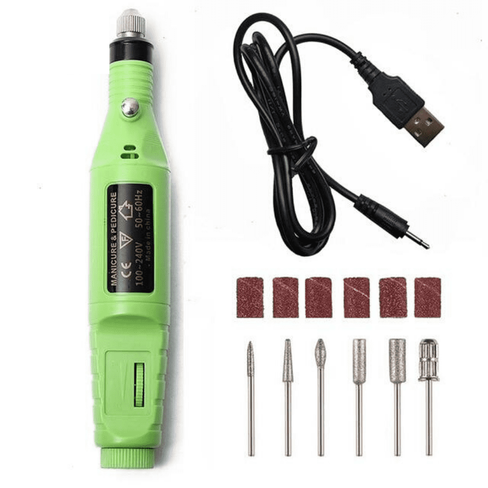 Portable Electric Nail File Drill Machine Kit.