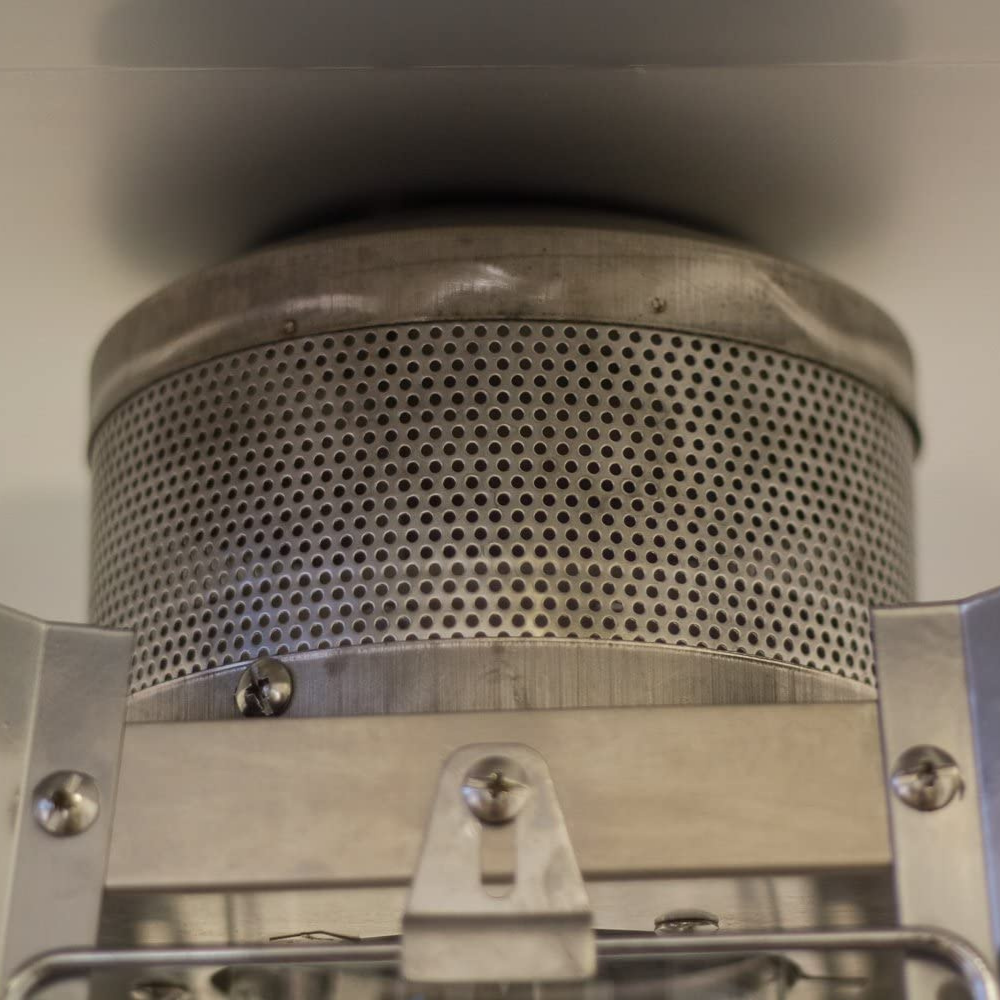 Freestanding Outdoor Bronze Glass Tower Propane Gas Patio Heater