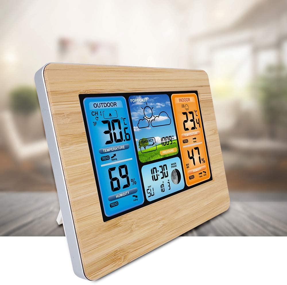 Personal Indoor / Outdoor Wireless Wifi Weather Home Station