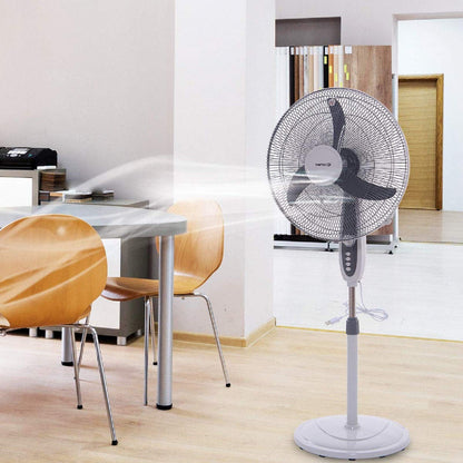 Portable Compact Standing Pedestal Oscillating Fan