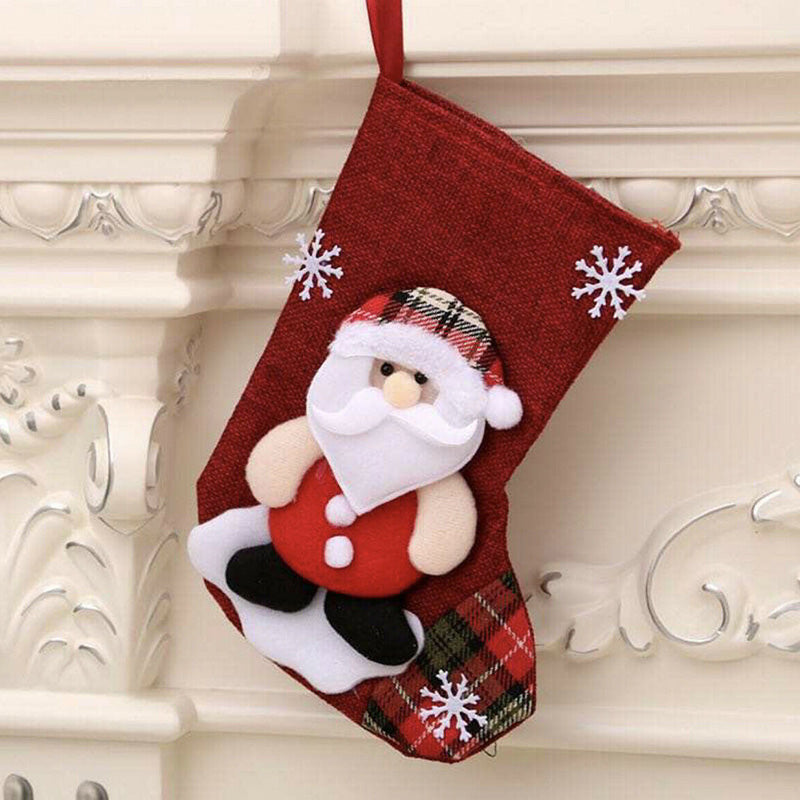 Large Family Christmas Sock Stockings