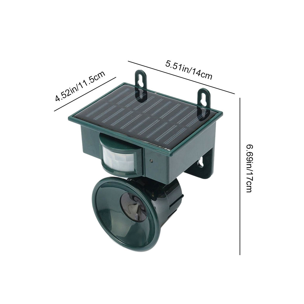 Premium Motion Sensor Bird Repeller & Scarer