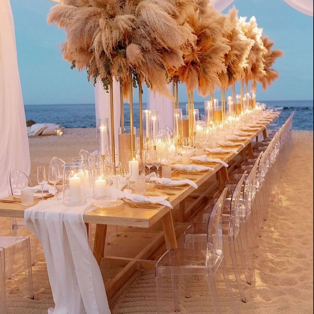 Modern Clear Acrylic Dining Vanity Desk Chair