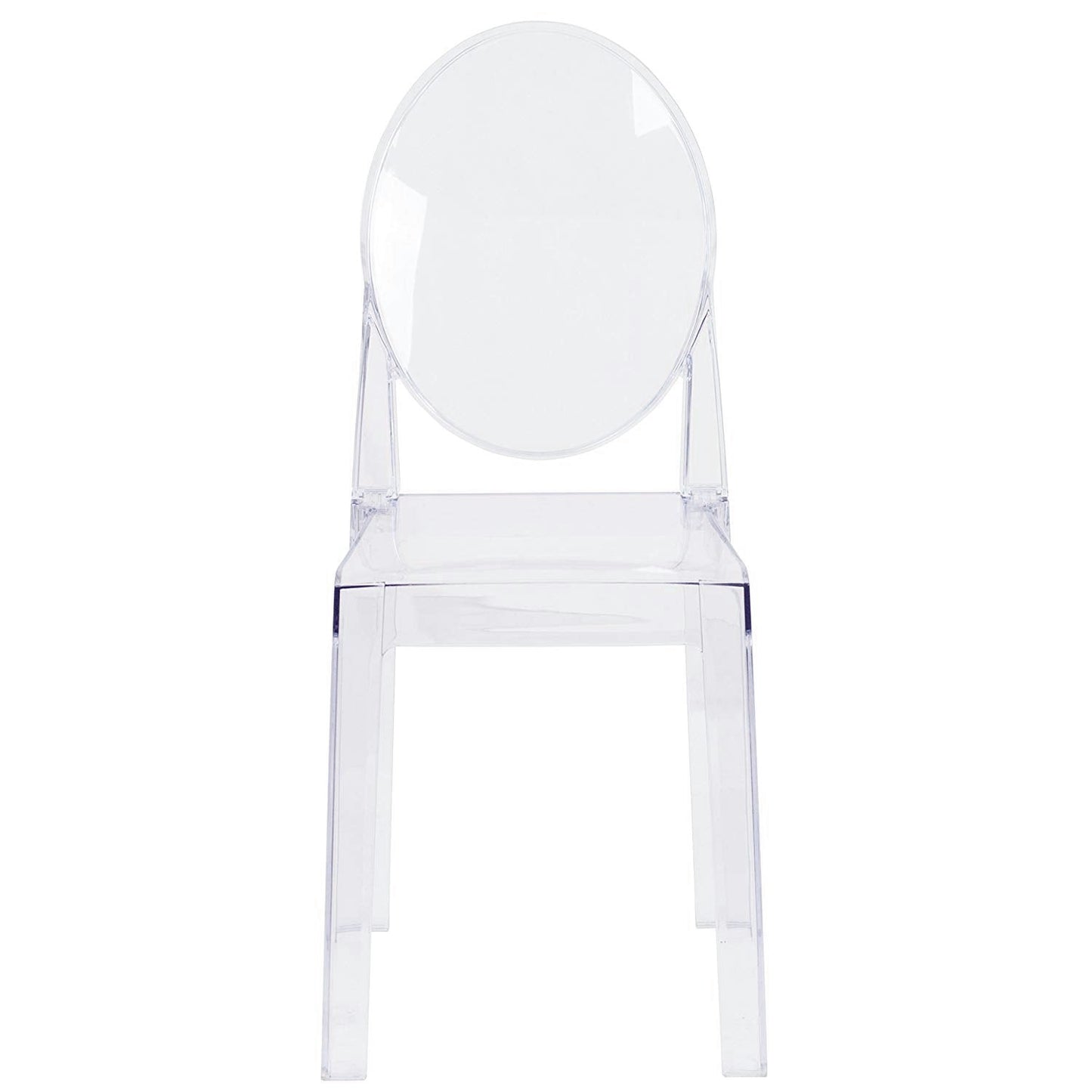 Modern Clear Acrylic Dining Vanity Desk Chair