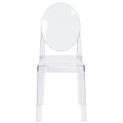 Modern Clear Acrylic Dining Vanity Desk Chair
