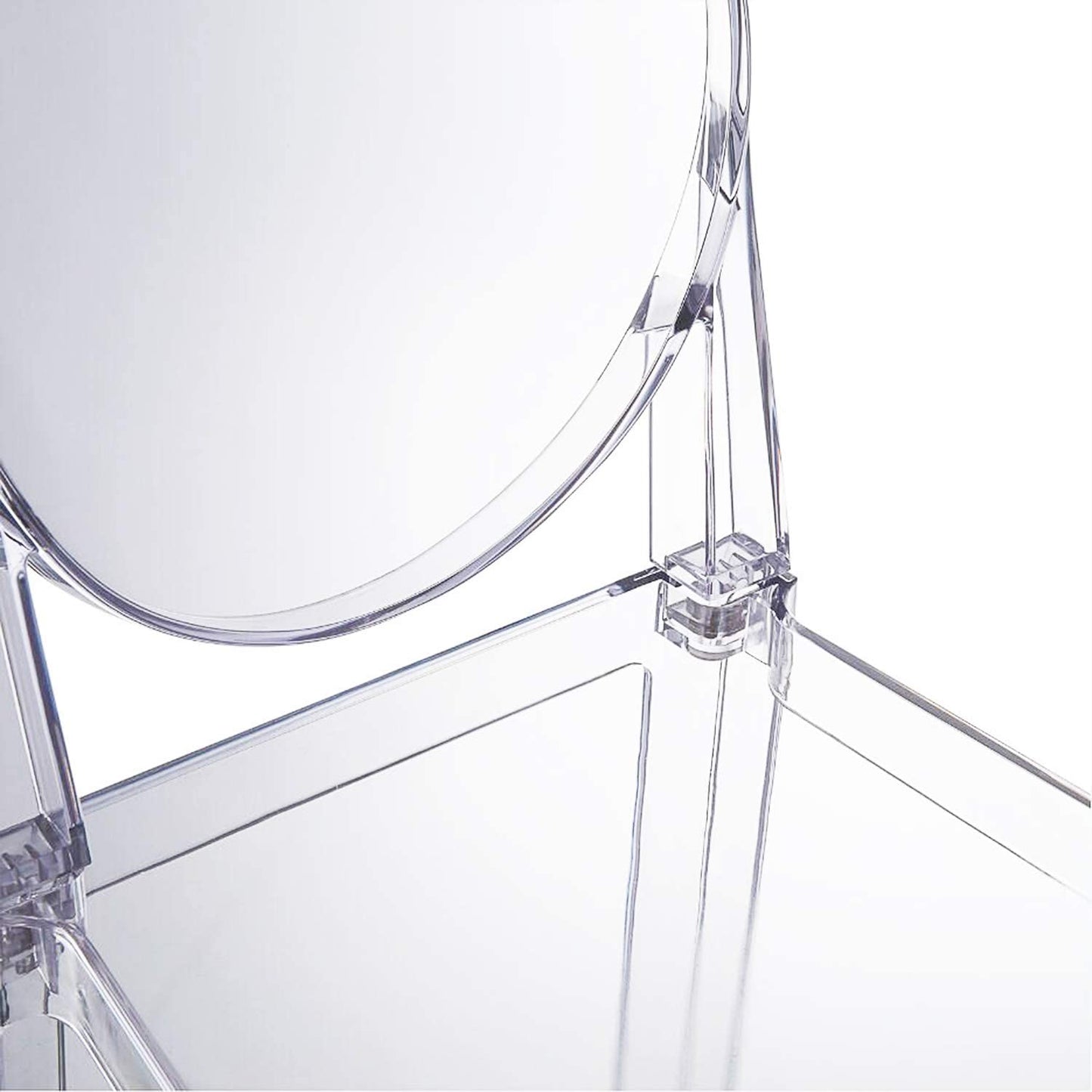 Modern Clear Acrylic Dining Vanity Desk Chair