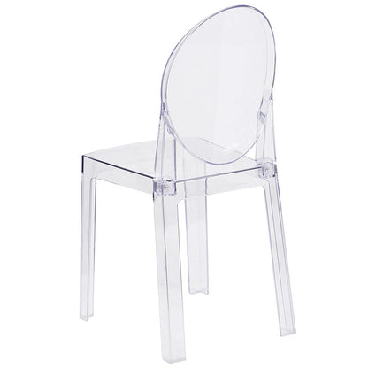 Modern Clear Acrylic Dining Vanity Desk Chair