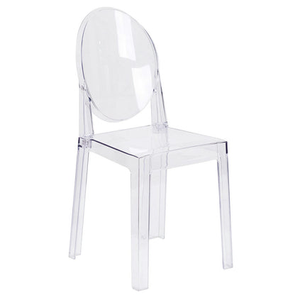 Modern Clear Acrylic Dining Vanity Desk Chair