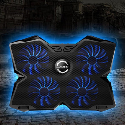 Laptop Cooling Pad Stand With Four Fans