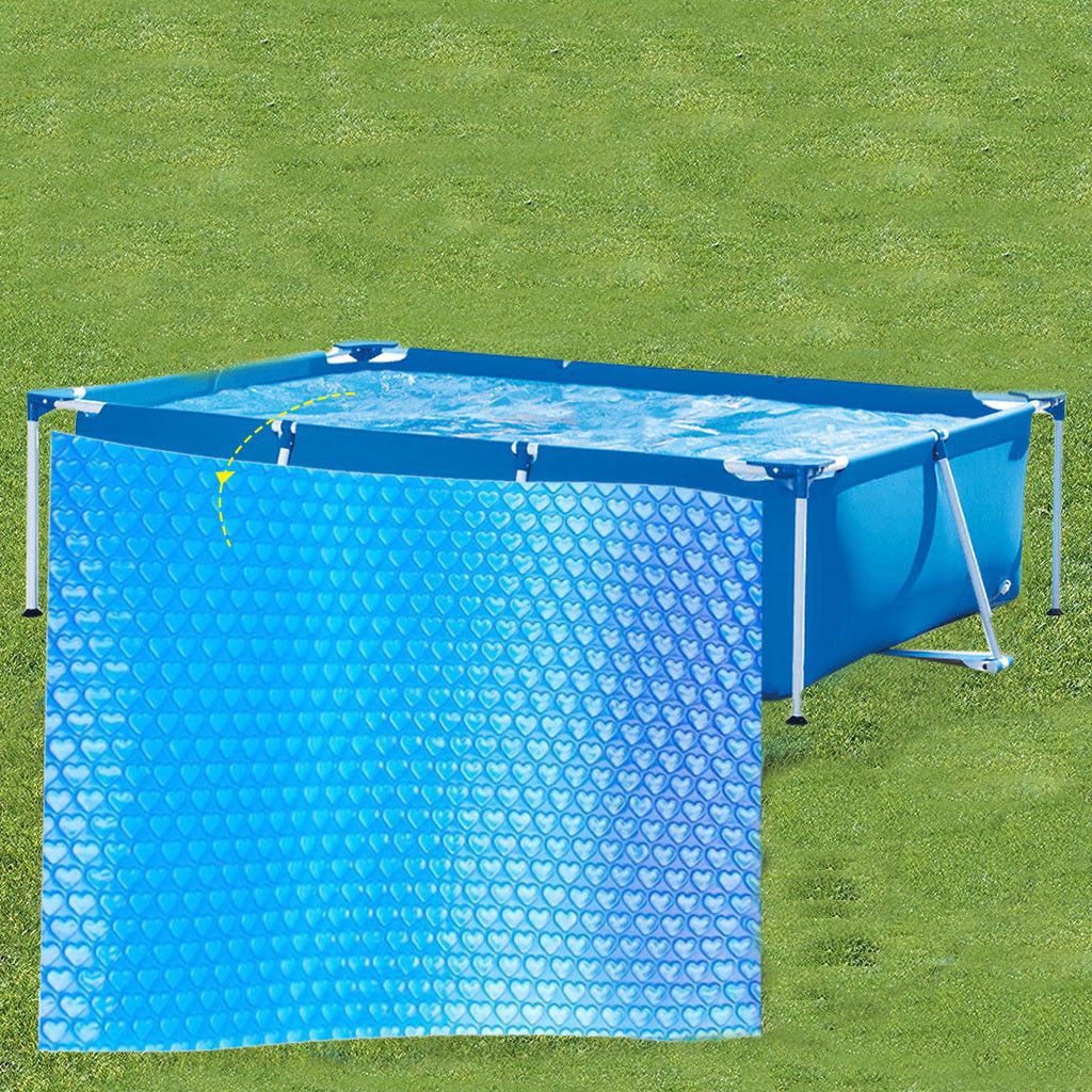 Rectangle Above Ground Solar Pool Cover Blanket 8' x 5'