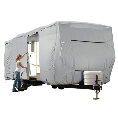 Waterproof RV Travel Trailer Camper Vehicle Storage Motorhome Cover