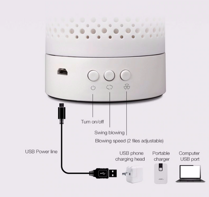 Premium Portable Home Ionic Air Purifier Machine