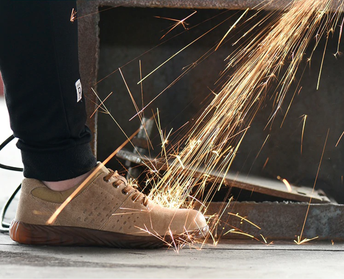 Men's Composite Steel Toe Work Boots Comfortable