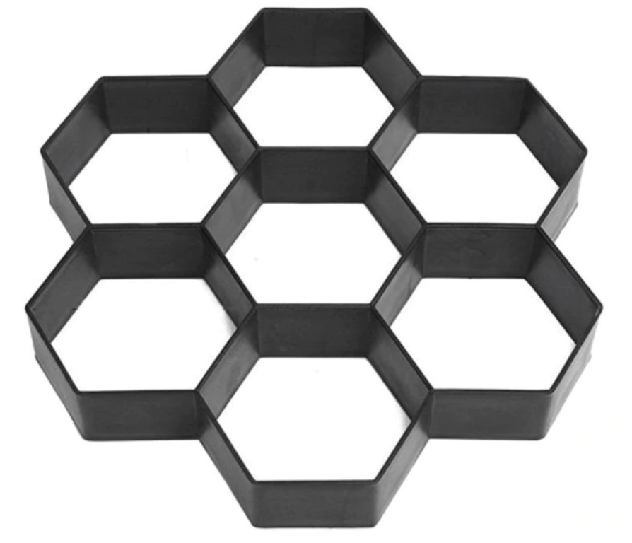 Concrete Paving Stepping Stone Path Molds 7 Piece