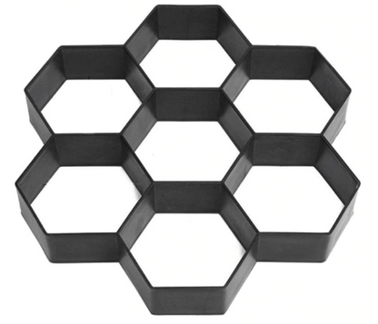 Concrete Paving Stepping Stone Path Molds 7 Piece