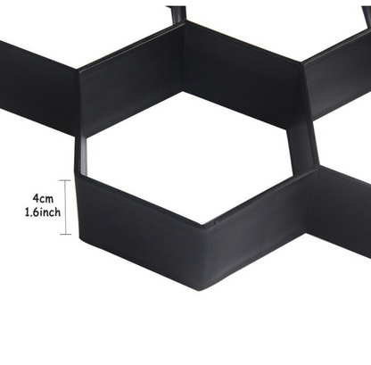 Concrete Paving Stepping Stone Path Molds 7 Piece