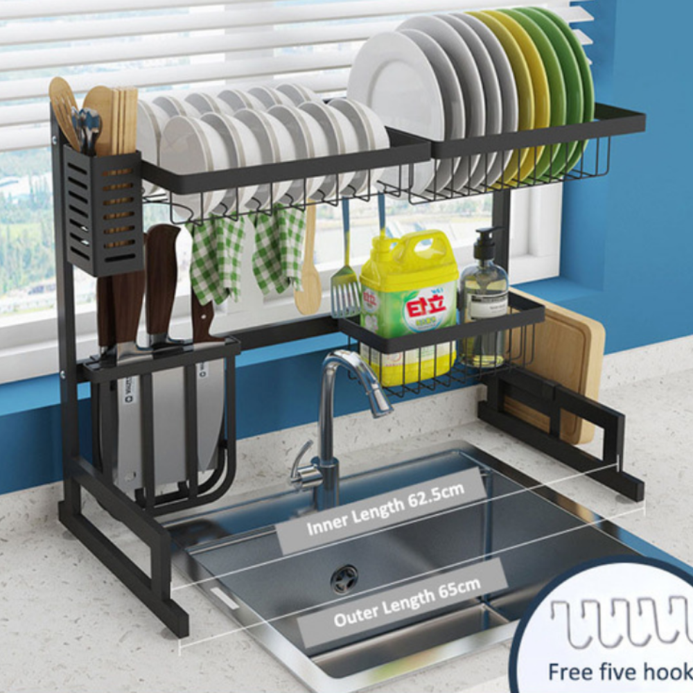 Over Kitchen Sink Dish Drying Rack