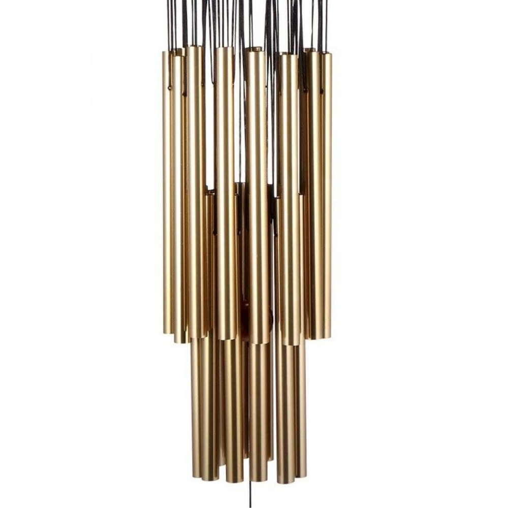 Unique Golden Outdoor Metal Sympathy Wind Chime