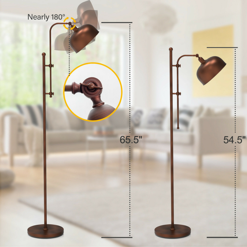 Modern Industrial Standing Light Floor Lamp