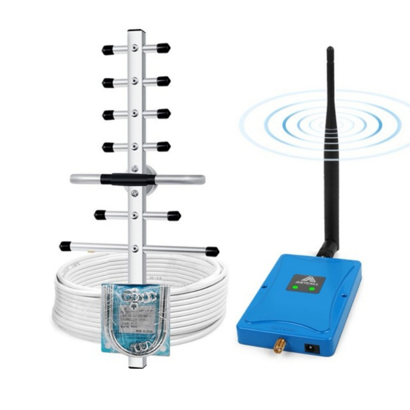 All In One Home Cellular Phone Signal Booster 4,500 sq FT