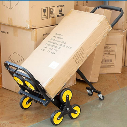 Convertible Compact Stair Climbing Hand Truck Dolly Cart