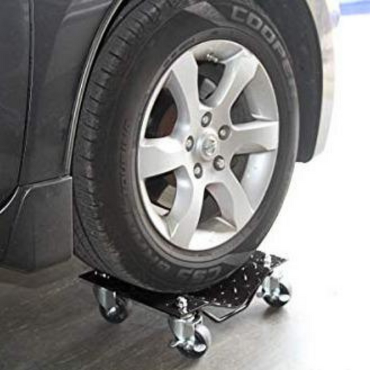 Heavy Duty Two Wheeler Car Moving Tire Caster Dolly