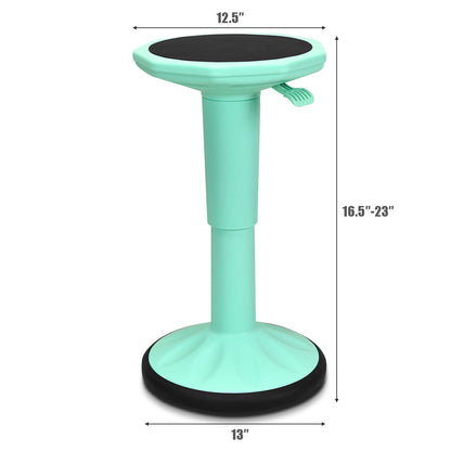 Heavy Duty Adjustable Standing Wobble Desk Chair Stool