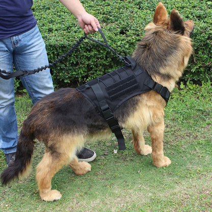 Heavy Duty Tactical No Pull Dog Harness Vest