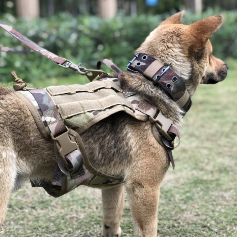 Heavy Duty Tactical No Pull Dog Harness Vest