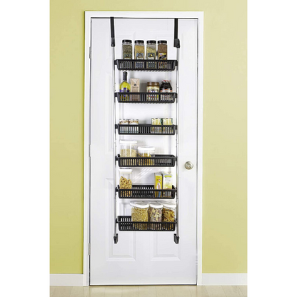 Large Over The Door Kitchen Pantry Spice Organizer Rack