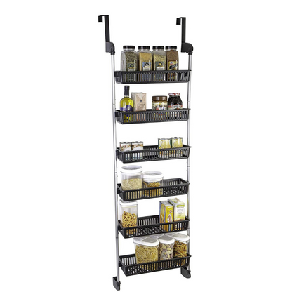 Large Over The Door Kitchen Pantry Spice Organizer Rack