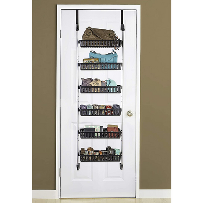 Large Over The Door Kitchen Pantry Spice Organizer Rack