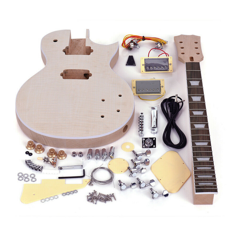 Electric DIY Guitar Building Kit LP Style