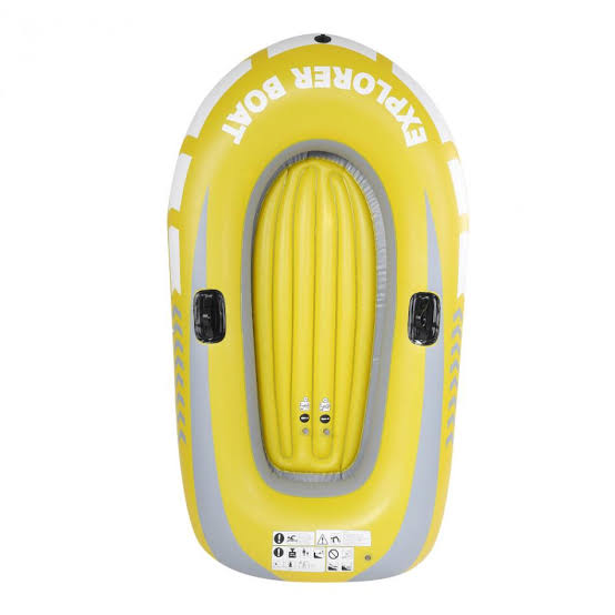 Inflatable Fishing Blow Up Row Boat River Raft