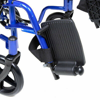 Super Lightweight Portable Folding Transport Wheelchair