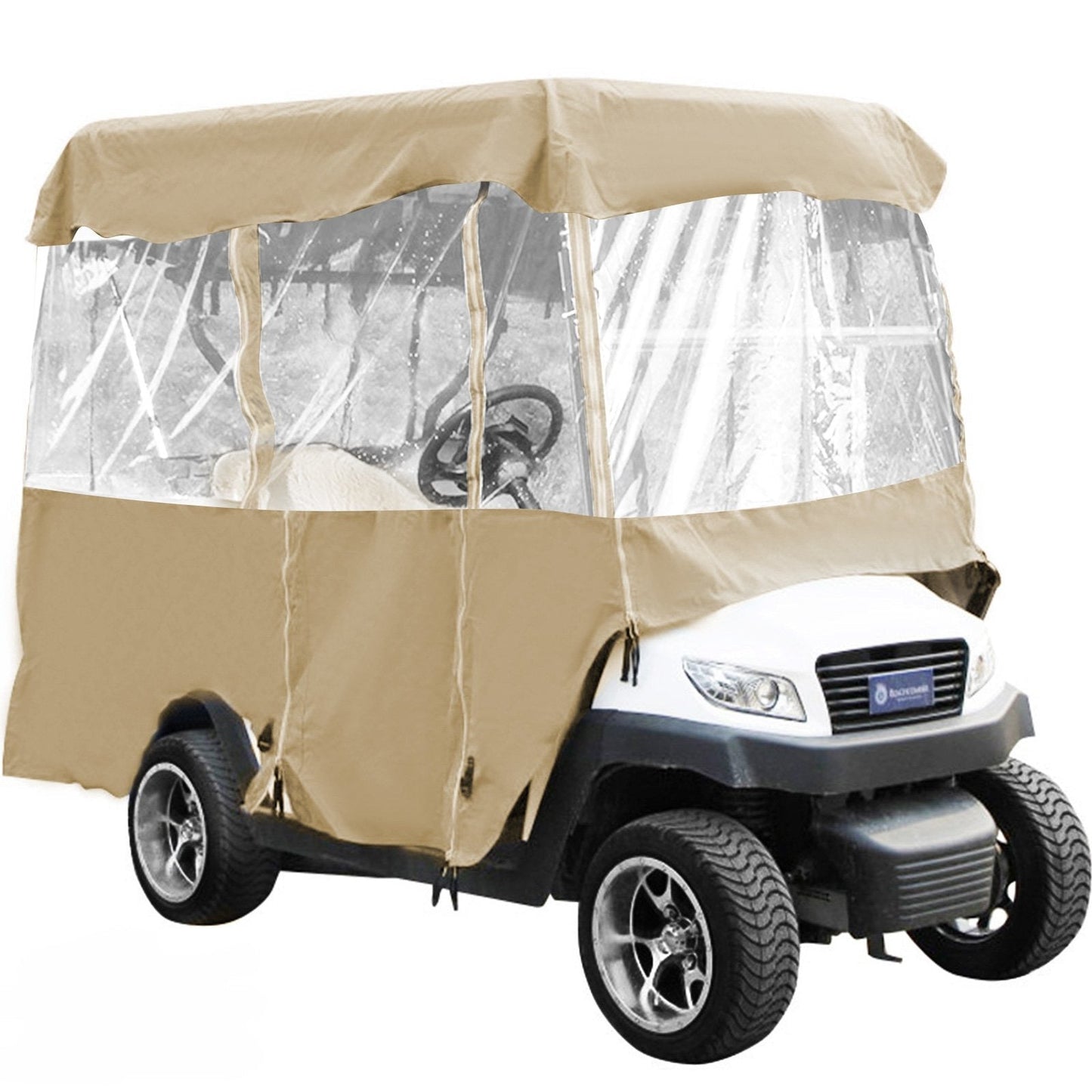 Ultimate Golf Club Cart Enclosure Rain Cover With Doors