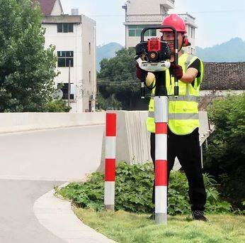 Heavy Duty Gas Powered Hydraulic Fence T Post Pile Driver 32.7cc