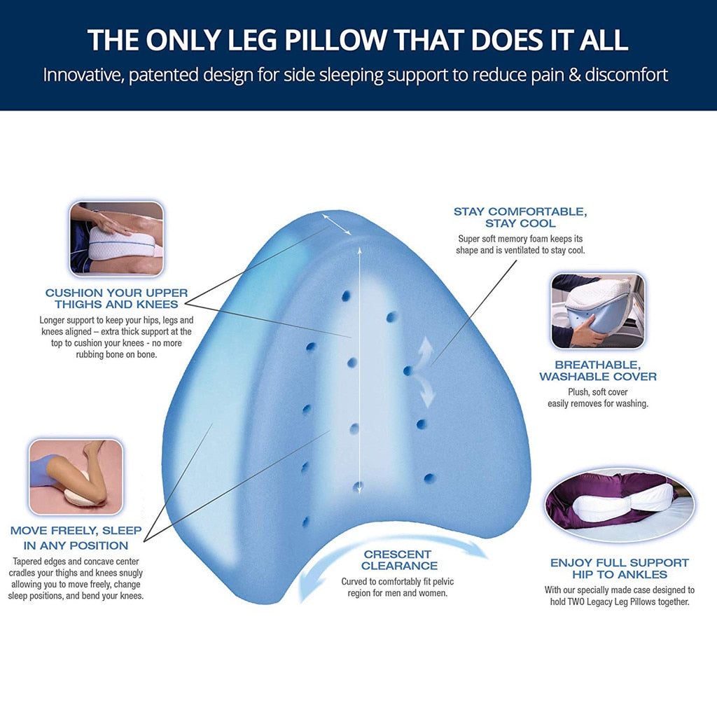 Leg Elevation Knee Pillow.