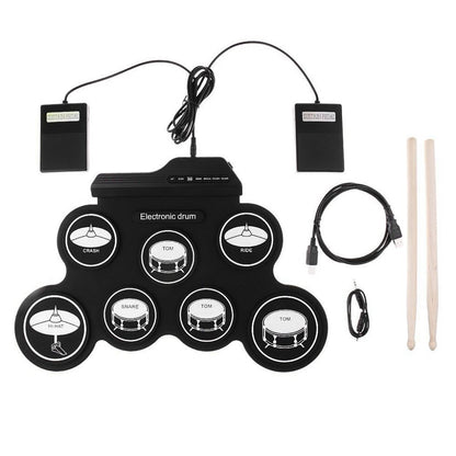 Digital Electronic Drum Pad Set