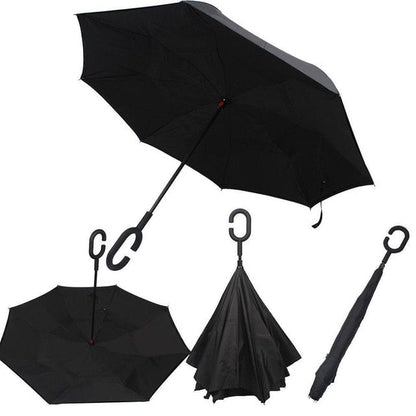 Upside Down Inverted Rain Umbrella