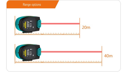 Digital Laser Tape Measure Electronic Distance Tool