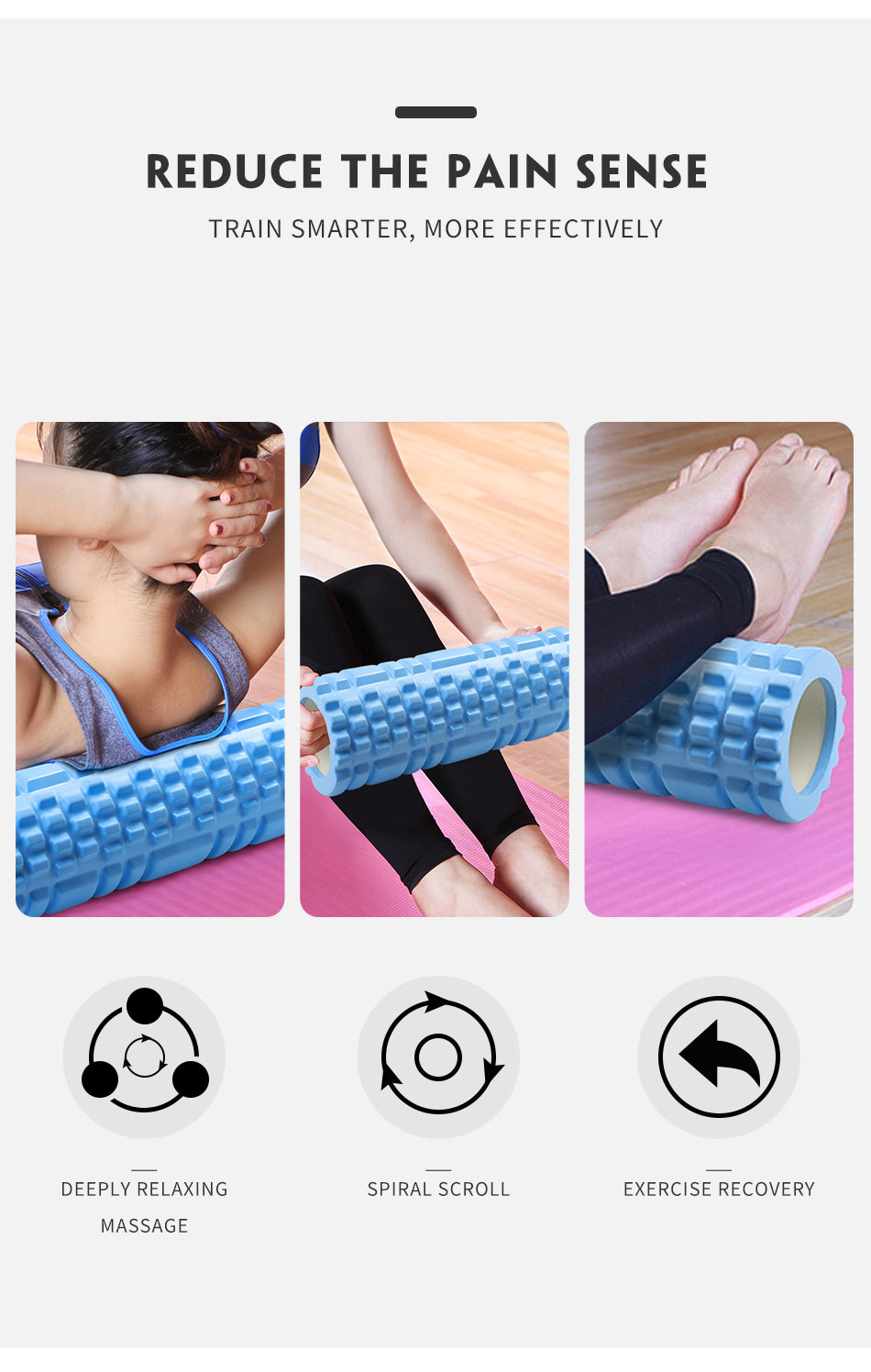 Foam Back Massage Muscle Roller