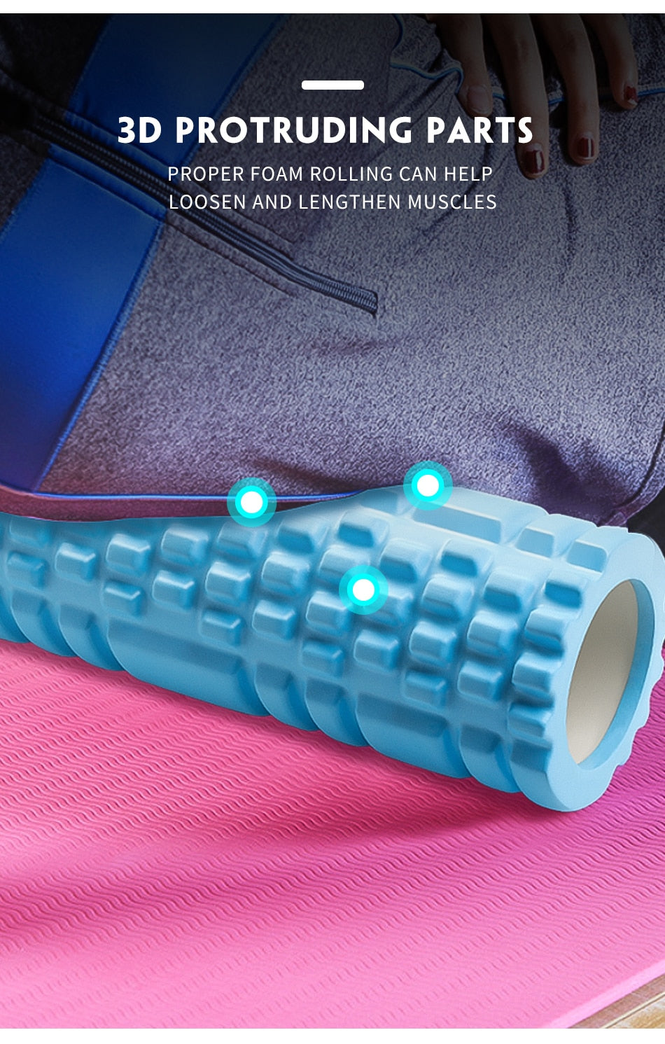 Foam Back Massage Muscle Roller