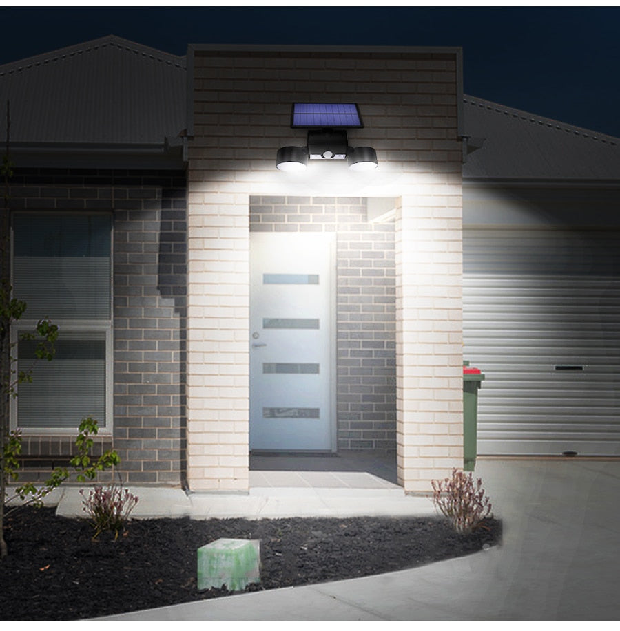 Solar Motion Security Sensor Light