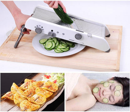 Food Mandoline Slicer & Cutter Kitchen Tool