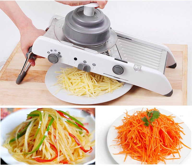 Food Mandoline Slicer & Cutter Kitchen Tool